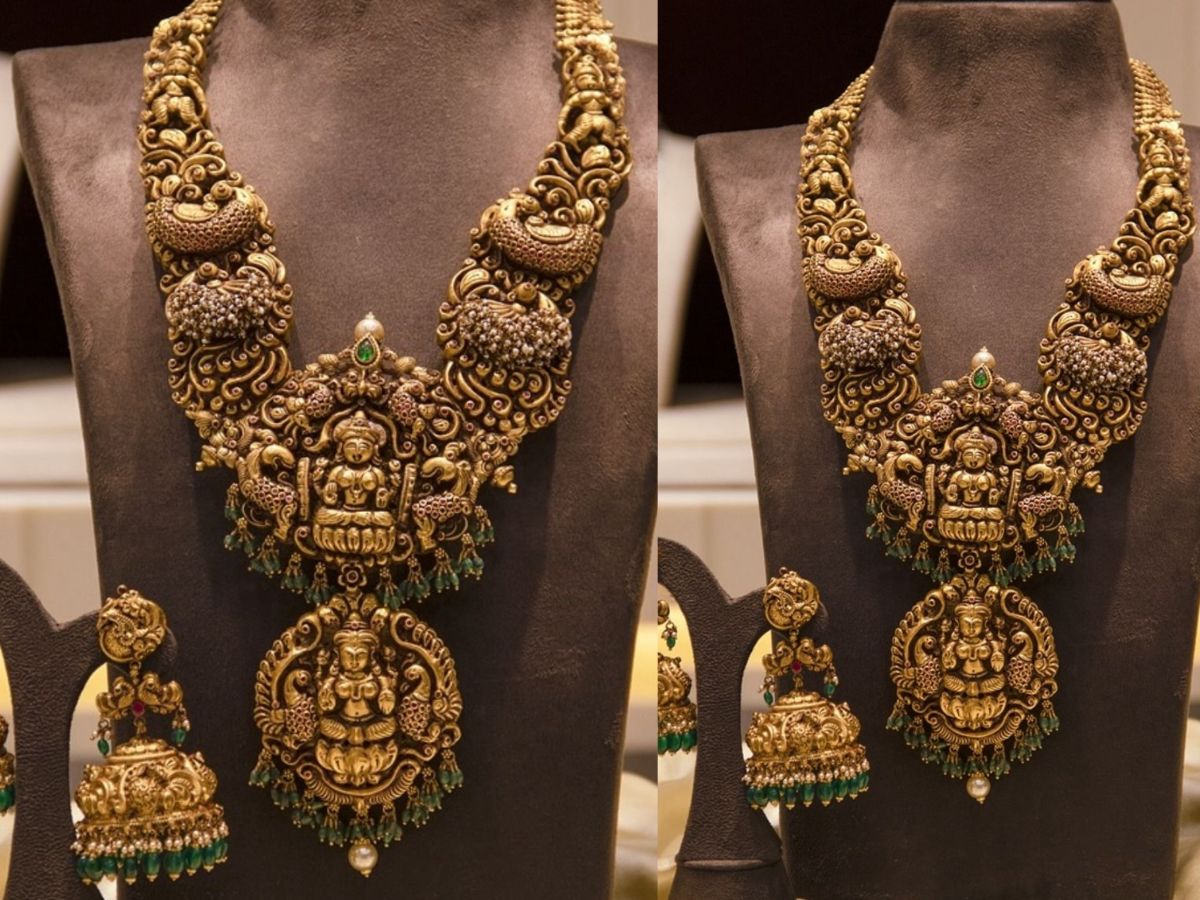 Temple Jewellery Necklace Designs( Source: Social Media)