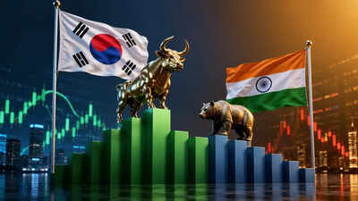 South korea Overtakes India Stock Market Rank
