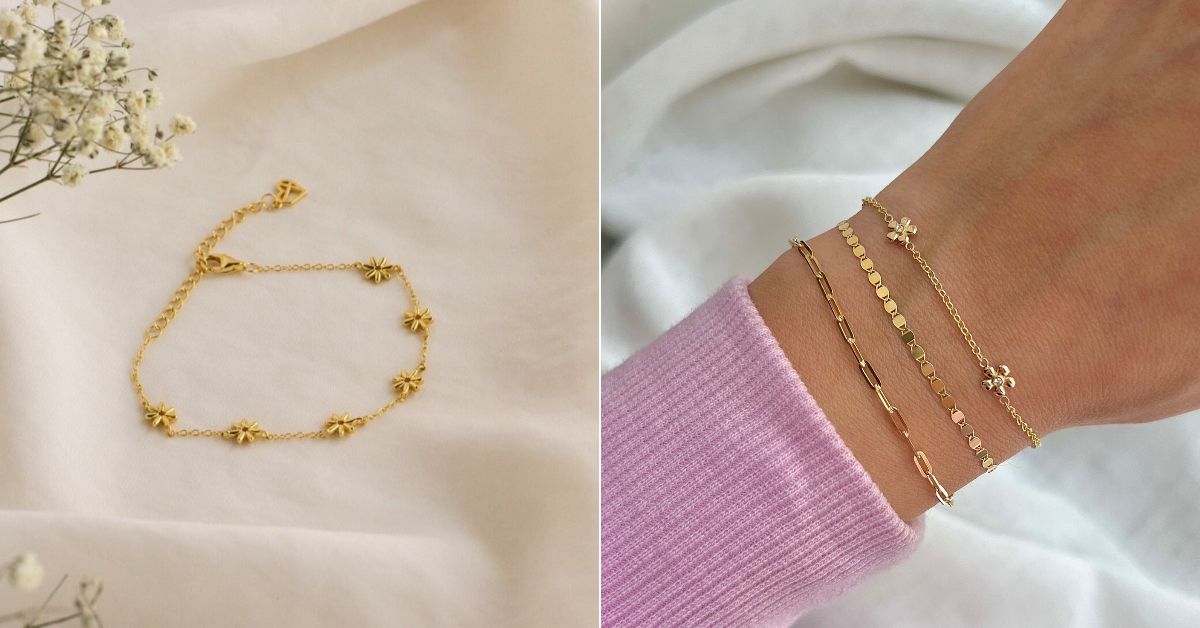 Golden Bracelet Designs( Source: Social Media)