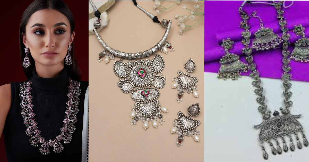 Oxidised Jewellery Designs( Source: Social Media)