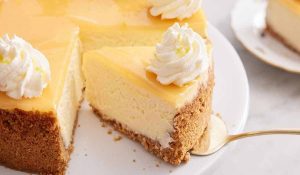 Baked Lemon Cheesecake