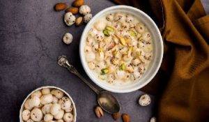 dry fruits Makhana kheer 