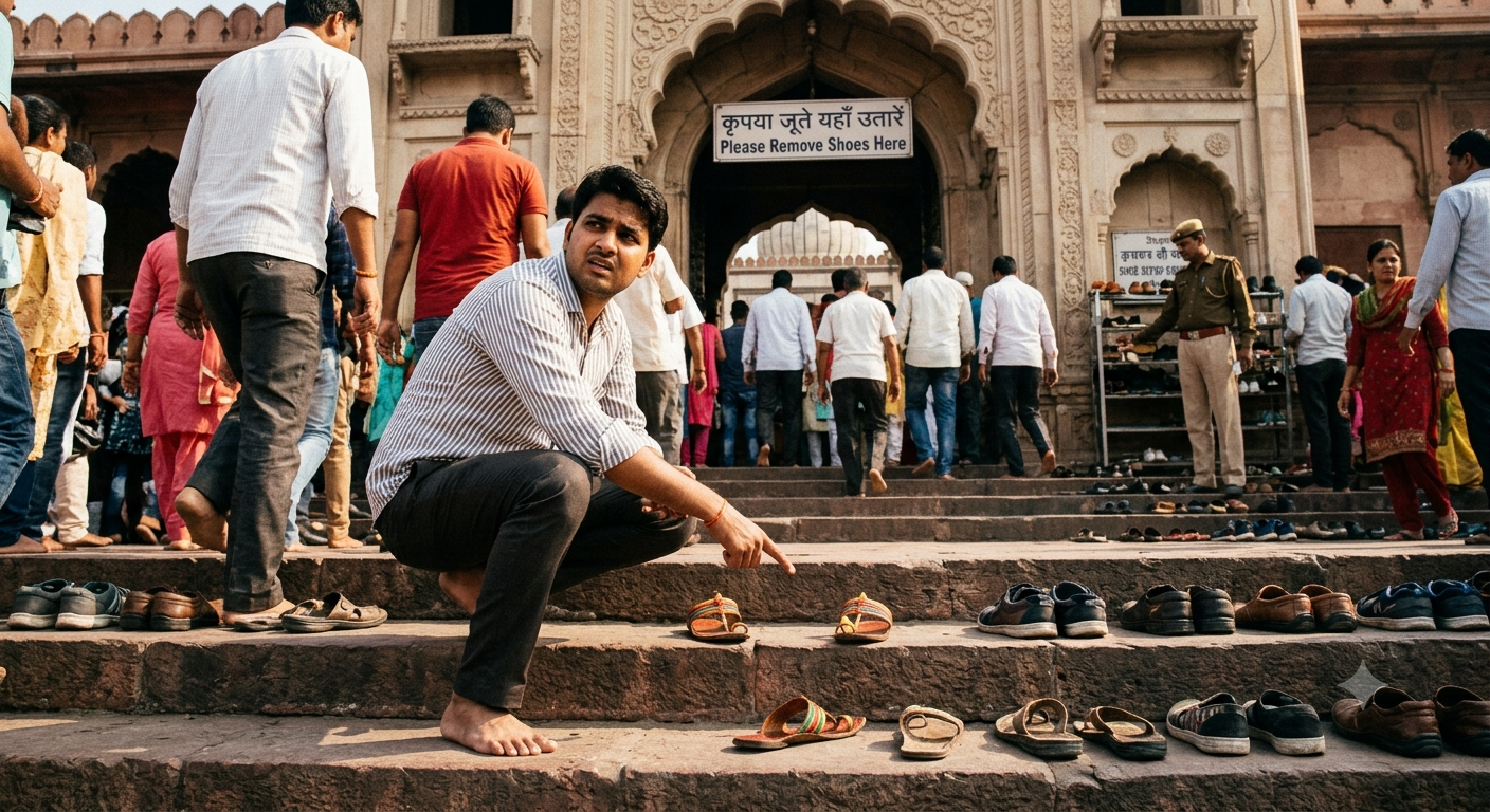 Mandir me Chappal Chori Hona