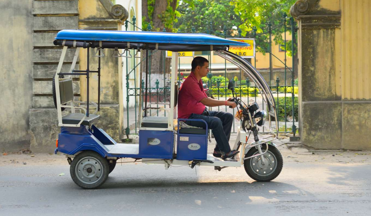 e rickshaw switch off