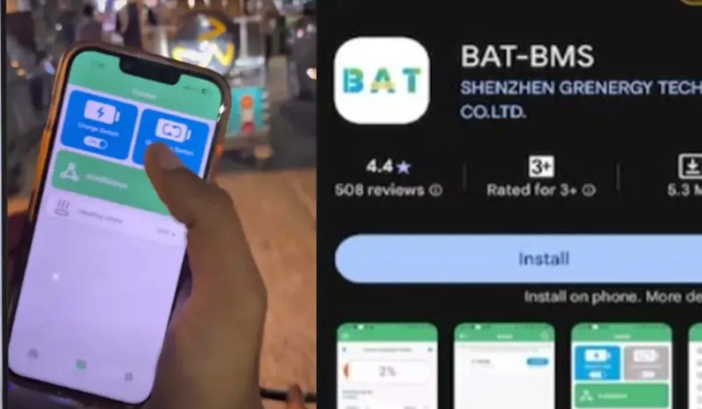 BAT-BMS Bluetooth App