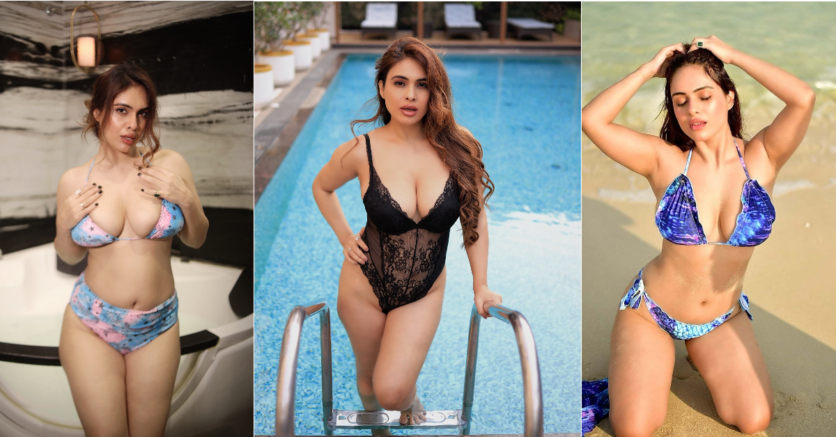 neha malik swimming costume photos