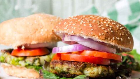 Veg Aloo Tikki Burger Recipe