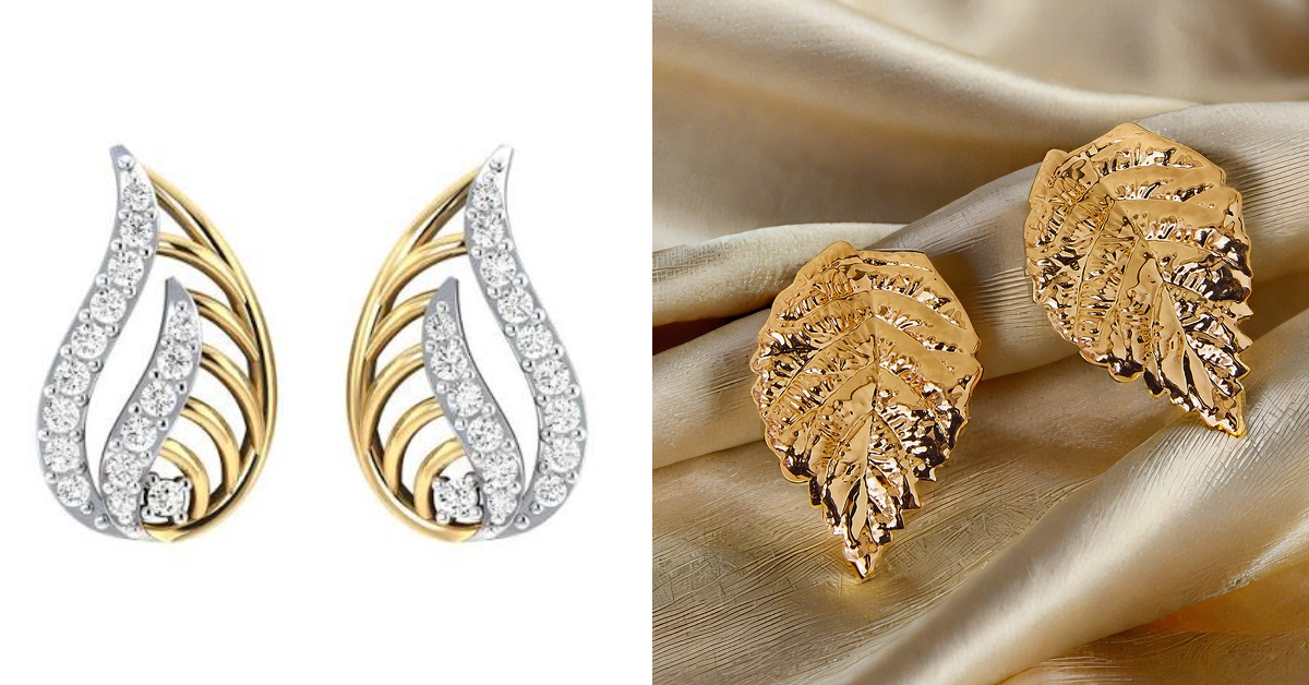 Lightweight Gold Earrings