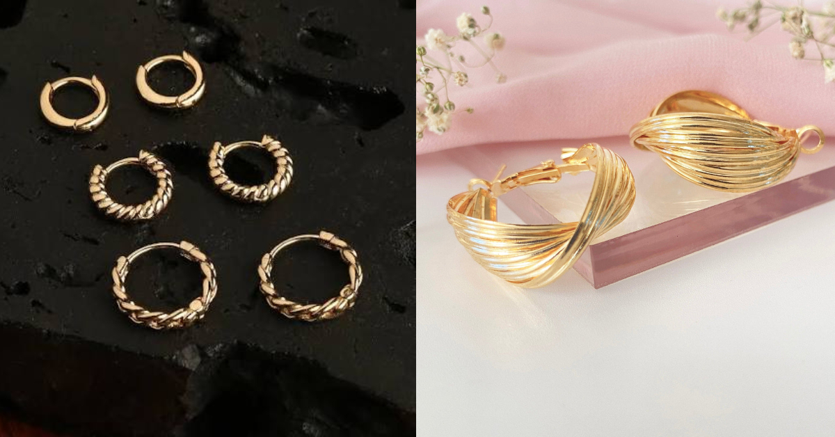  5 Gram Gold Earrings