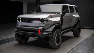 Mahindra Thar EV expected in india