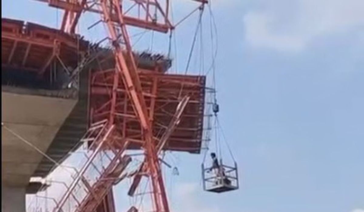 Tajpur Bakhtiyarpur Ganga Bridge Accident (credit social media)