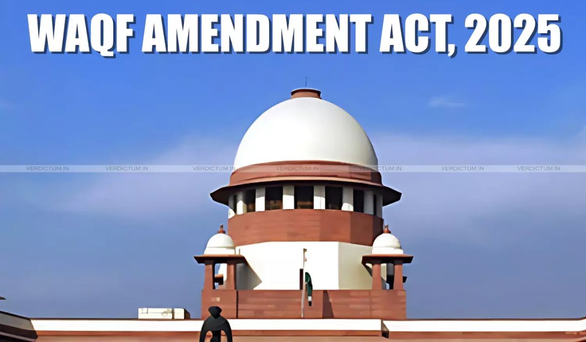 Waqf Amendment Act 2025: (SOURCE : SOCIAL MEDIA)