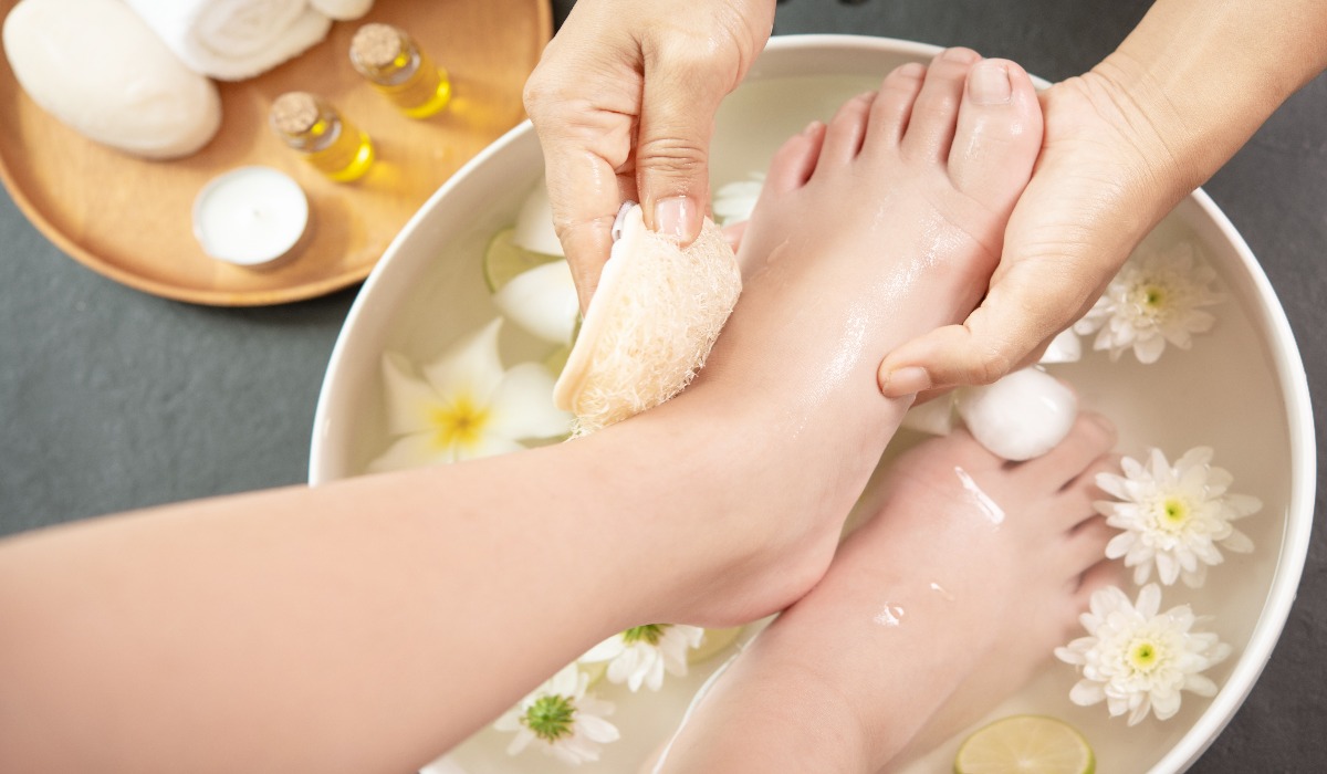 Pedicure at Home