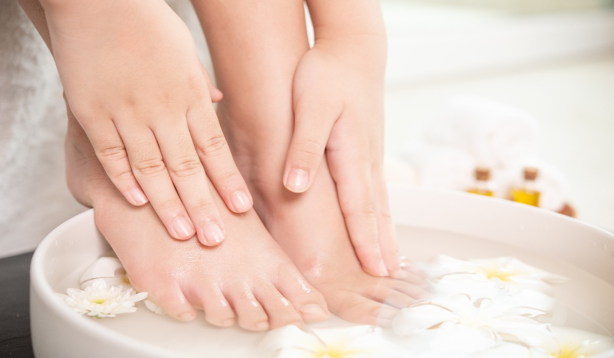 Pedicure at Home
