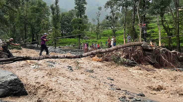 Kashmir Valley Cloudburst (Source: Social Media)