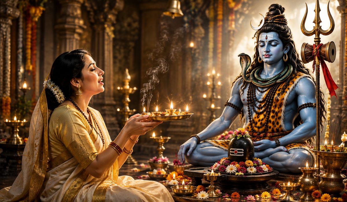 Shiv Ji ki Aarti Lyrics in Hindi ( credit AI genrated )
