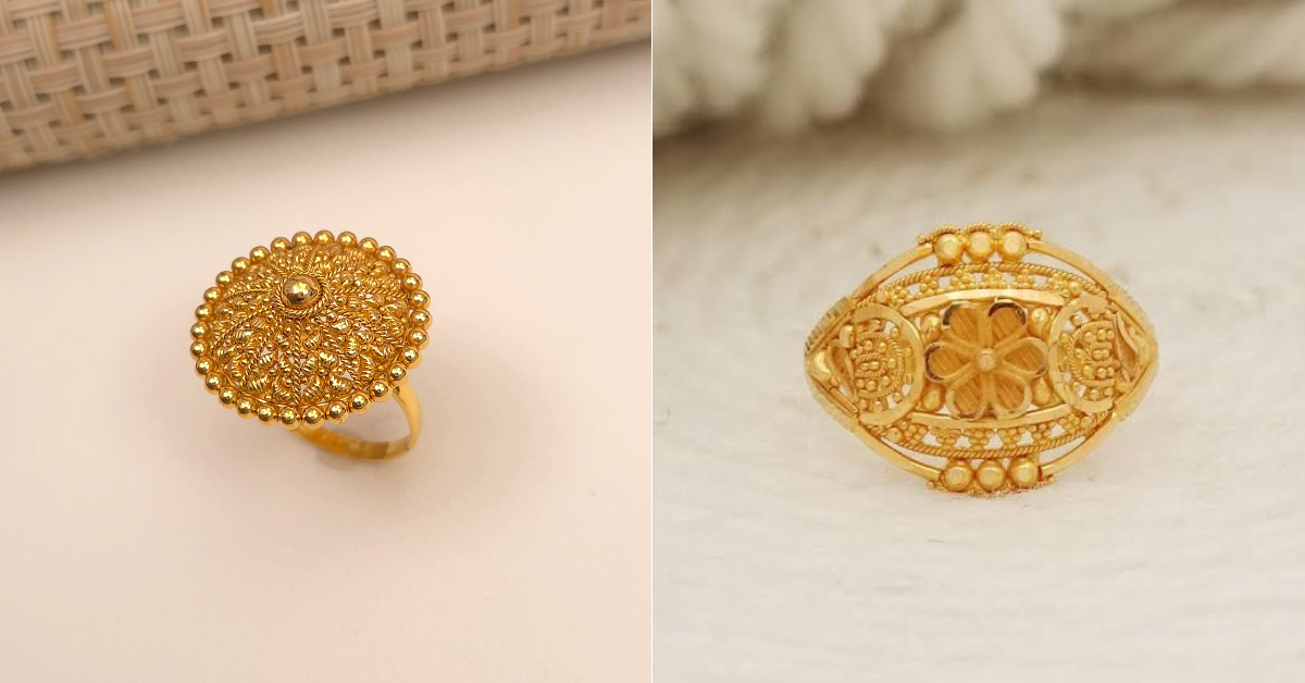 18kt Gold Ring Designs