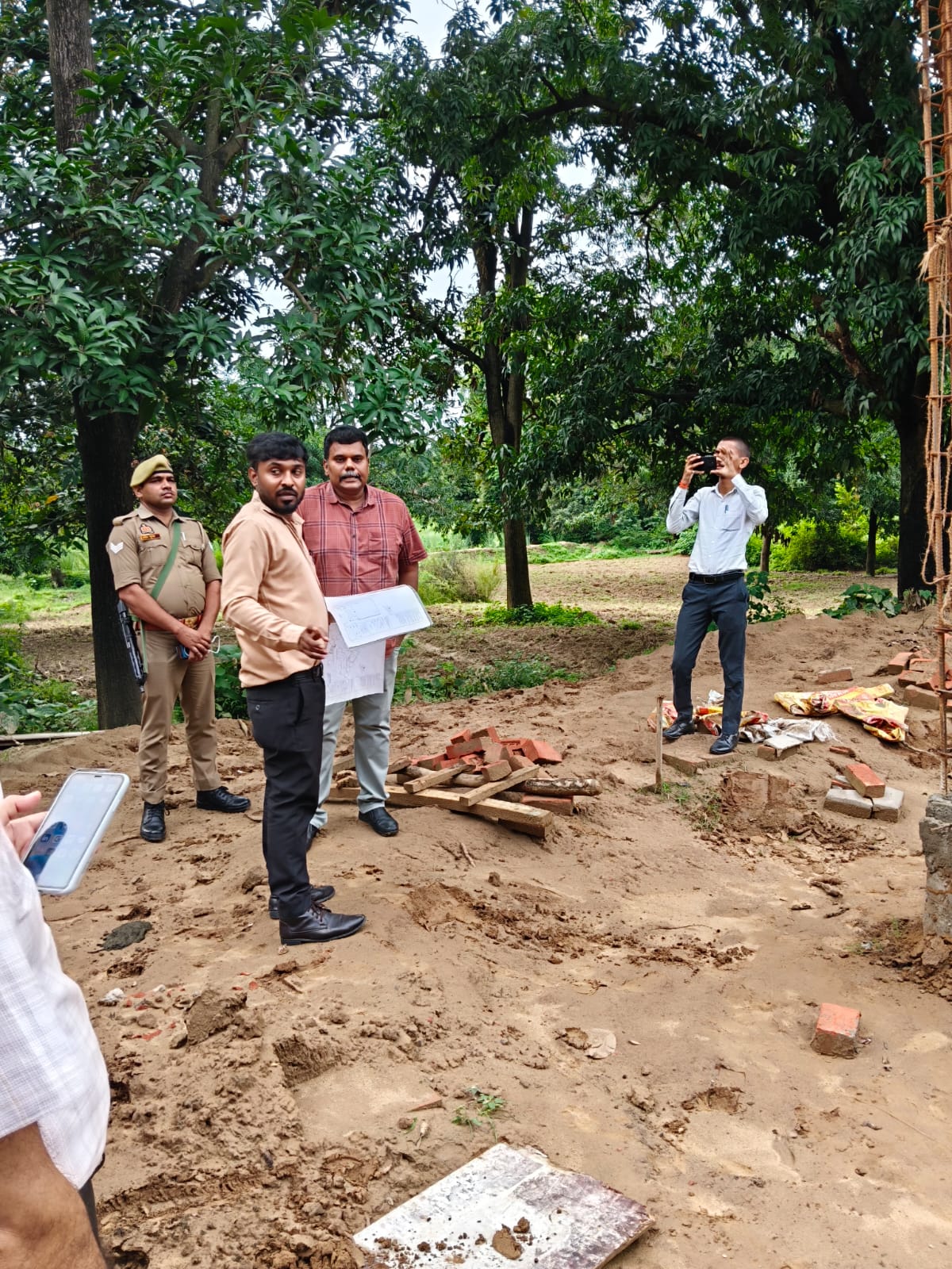 Sitapur News Mahadev Baba Temple Inspection