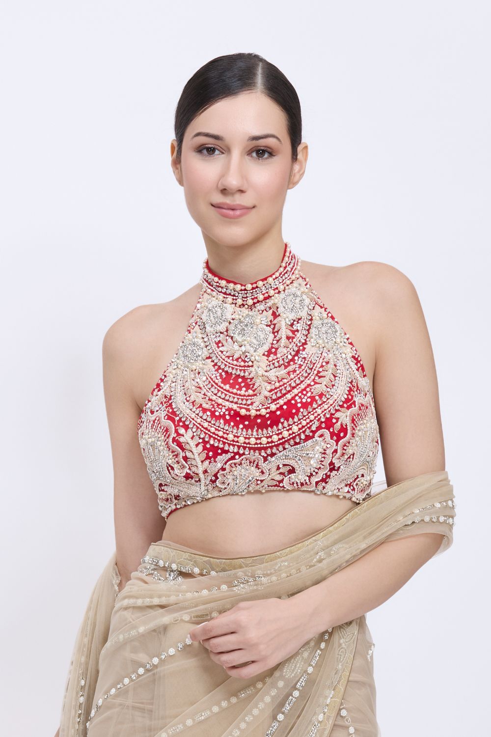 Halter Neck Blouse( Source: Social Media)