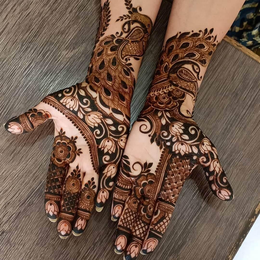 Mehndi Designs for janmashtami