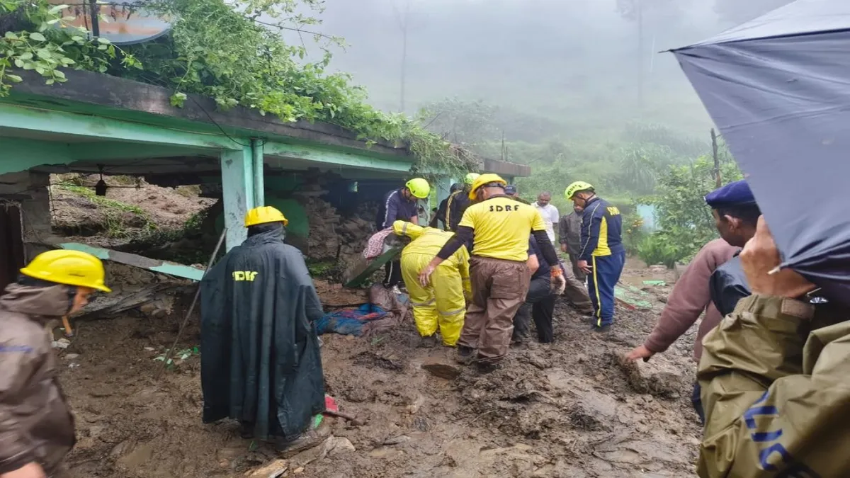 Almora Heavy Rainfall