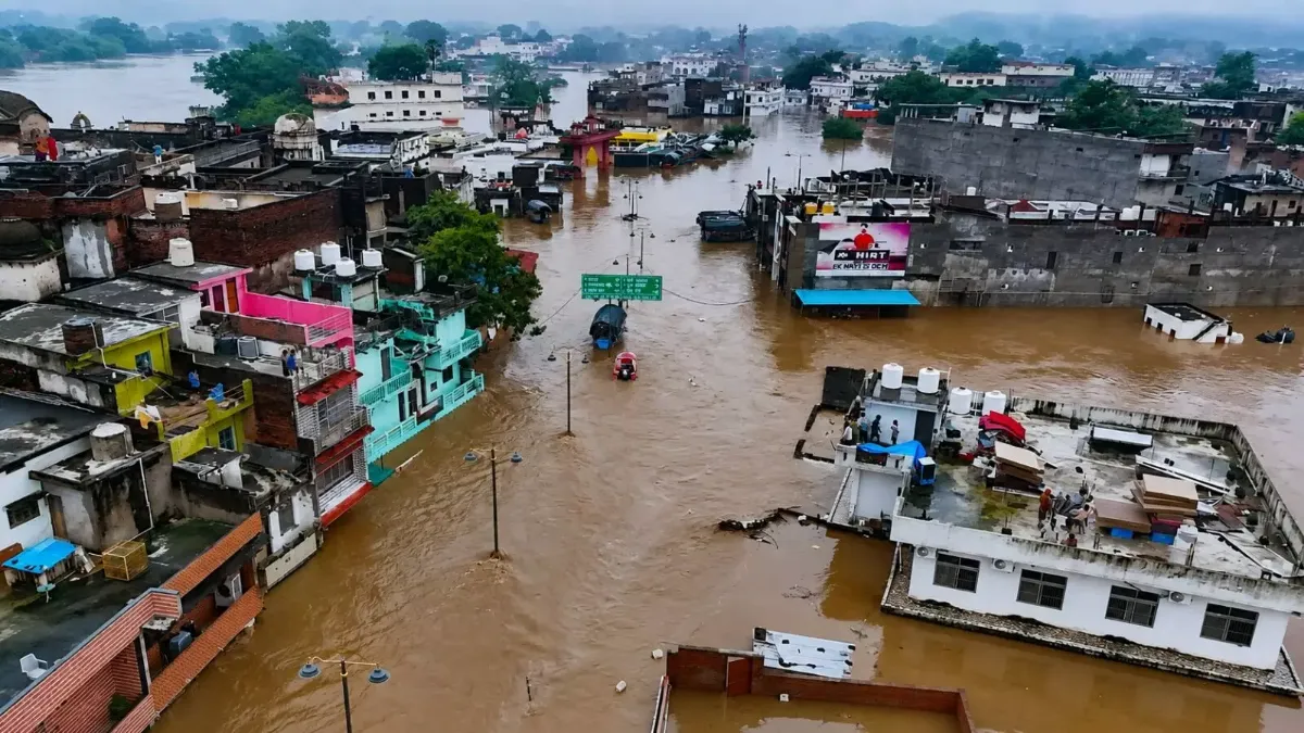 Mandakini river flood
