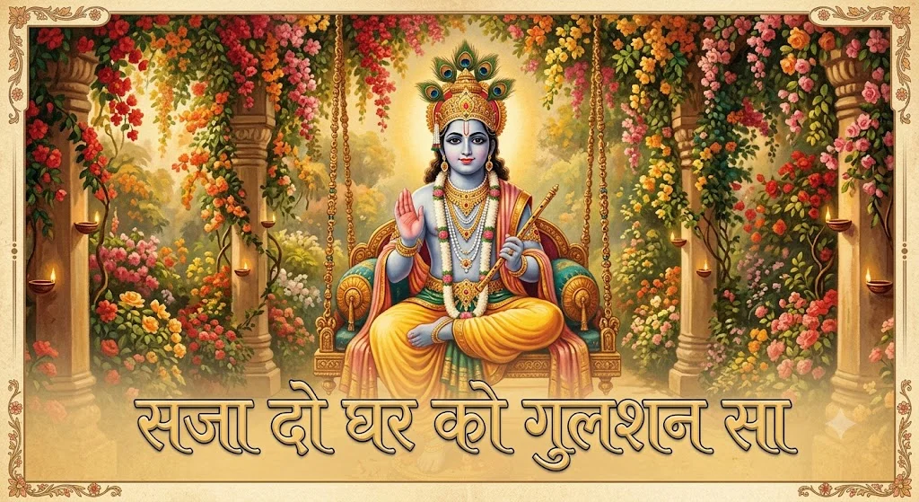 Radhe Krishna Bhajan Lyrics in Hindi