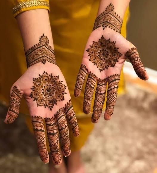 Teej mehndi design Arabic( Source: Social Media)
