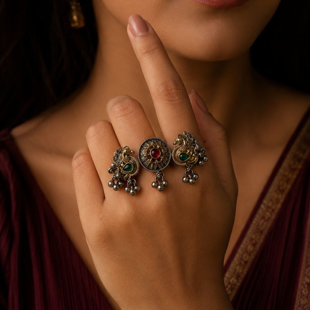 Statement Rings Designs For Navratri 2026